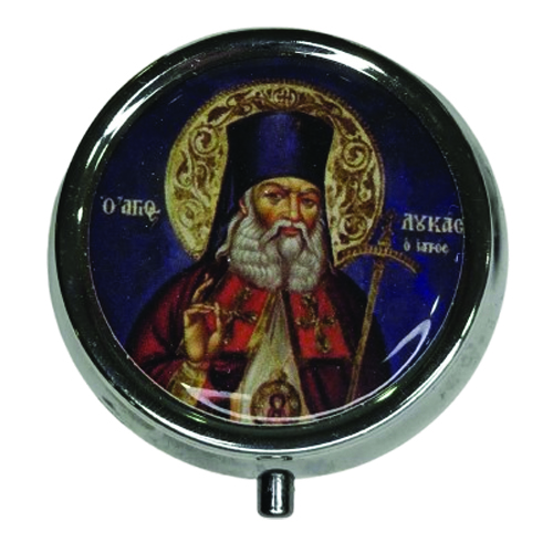 Θήκη Για Χάπια Με Τον Άγιο Λουκά Τον Ιατρό